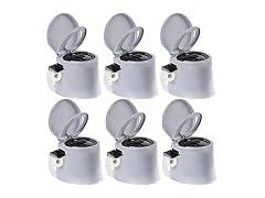 6-Piece Portable Camping Toilet