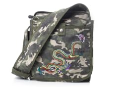 Olive Camo Messenger Bag