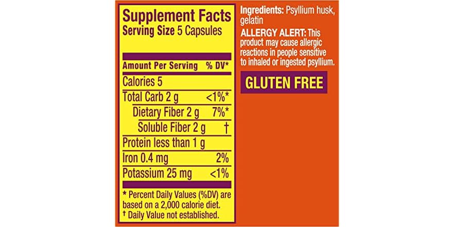 Metamucil, Psyllium Husk Powder Supplement, 300 Ct - Do Metamucil Gummies Have Psyllium Husk