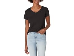 Hanes Women (M) X-temp V-neck T-shirt