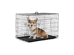 PayLessHere | 30 Inch Dog Crate for Small Dogs | Black