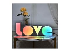 GUOCHENG LED Love Sign Lights - Love Marquee Signs Lamp