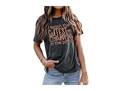 Women Halloween Teacher T-Shirt