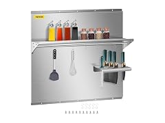 Range Backsplash with Shelf 30 x 30.7 Inch Range