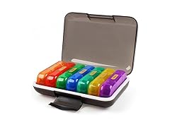 Large Weekly Pill Travel Organizer