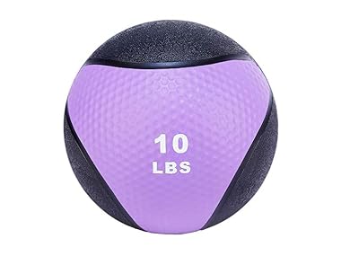 $14.99, Was $33.99, 55% Off! Fitvids Workout Exercise Fitness Weighted Medicine Ball dealfomo