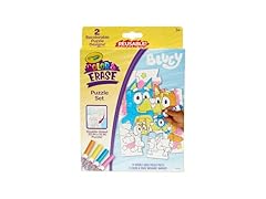 Crayola Color & Erase Bluey Puzzle Set