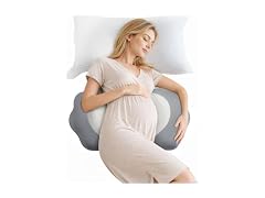 DONAMA Memory Foam Pregnancy Pillow