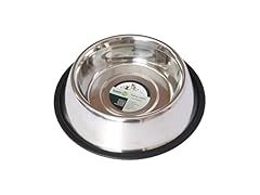 ICONIC PET 8 oz, 1 Cup SS Non Skid Pet Bowl