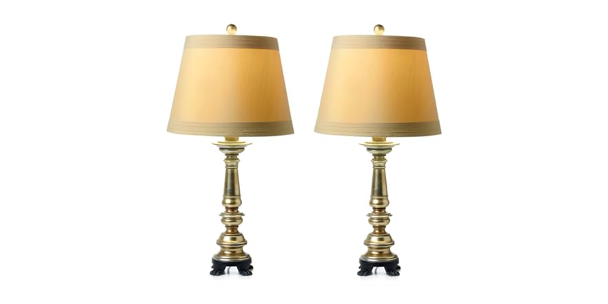 Table Lamp 2-Pack with Shades