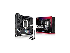 ASUS ROG Strix B760-I Gaming WiFi Intel® B760(13th and 12th Gen)LGA 1700 mini-ITX motherboard,8 + 1 power stages,DDR5 up to 7600 MT/s, PCIe 5.0,2xM.2 slots,WiFi 6E,USB 3.2 Gen 2x2 Type-C,Aura Sync RGB (Open Box)
