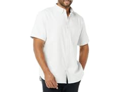 Mens RegularFit ShortSleeve Oxford