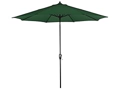 9-Foot Aluminum, Tilting Market Umbrella