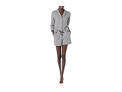 Amazon Essentials Women's Woven Pajama Set Shorts