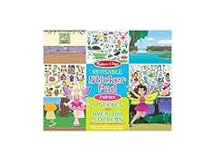 Melissa & Doug Reusable Sticker Pad: Fairies