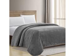 Luxury Home CHE-BRA-BLK-T-GRA Twin Chevron Braided Micro Plu