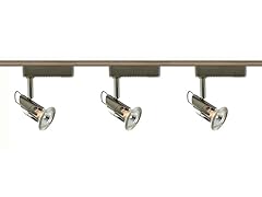 3-Light 4 ft Track Lighting Kit -Satin Chrom