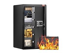 VEVOR Single Door 4.0 cu.ft Safe Box with Key Lock