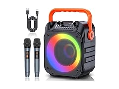 Karaoke Machine with 2 Wireless Mics