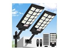 Brightever 2-Pack Solar Street Lights