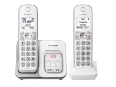 Panasonic KX-TG3812W 2 Handsets Cordless Phones