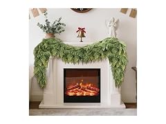 Nazano Real Touch Christmas Cedar Garland