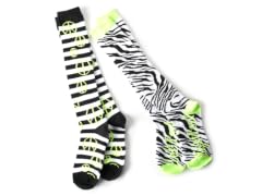 Lime Zebra & Peace 2-pk
