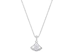 Moissanite Diamond Arc Necklace