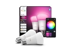 Philips Hue Smart LED A19 Bulb 2-Pack