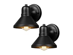 Brightever Outdoor Lanterns, 2Pk Exterior Light Fixtures