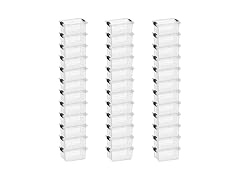 Superio Clear Storage Box 3.5 Quart 36 Pack