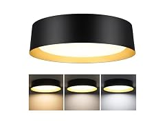 BrightHome B0D1X42CQZ 16in Ceiling Light 3/4/5000K