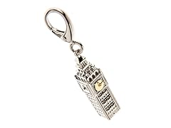 14Kt Gold, SS, Diamond Big Ben Charm