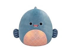 Squishmallows Original 8" Kurtz Grey Teal Piranha