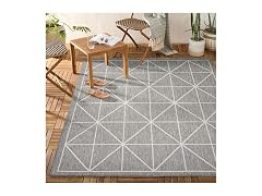 Tommy Bahama Rug 5'2x7'2 Grey/Cream