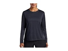 HEAD Women (XL) Aura Long Slim Top Black Heather