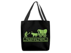 "Horror Trail" Medium Tote Bag