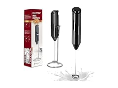 HealSmart Milk Black Frother Handheld