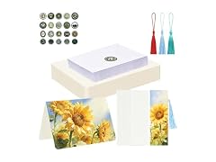 Defresit 150 Pack Watercolor Cards w/Envelopes