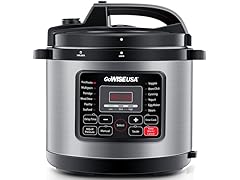 GoWISE USA 12-in-1 Electric High-Pressure Cooker