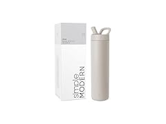 Simple Modern Water Bottle  24oz, Almond Birch