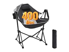 Aohanoi Grey/Black Hammock Camping Chair
