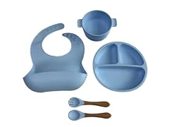 BenBen Baby Silicone 5 Piece Feeding Set
