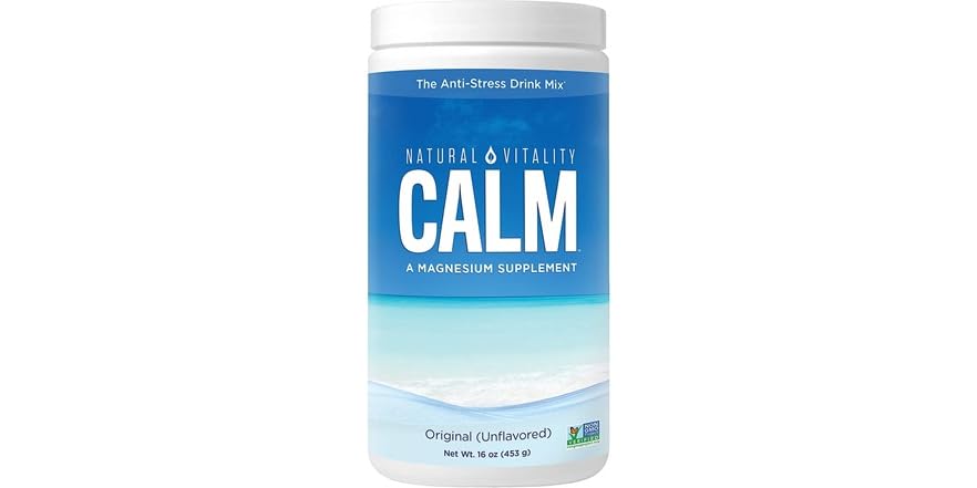 Natural Vitality Calm Supplement Powder