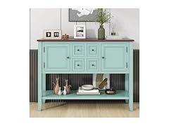 Cambridge Console Table, Retro Blue