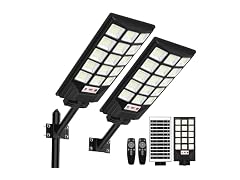 Brightever 8500K Solar Street Lights Outdoor