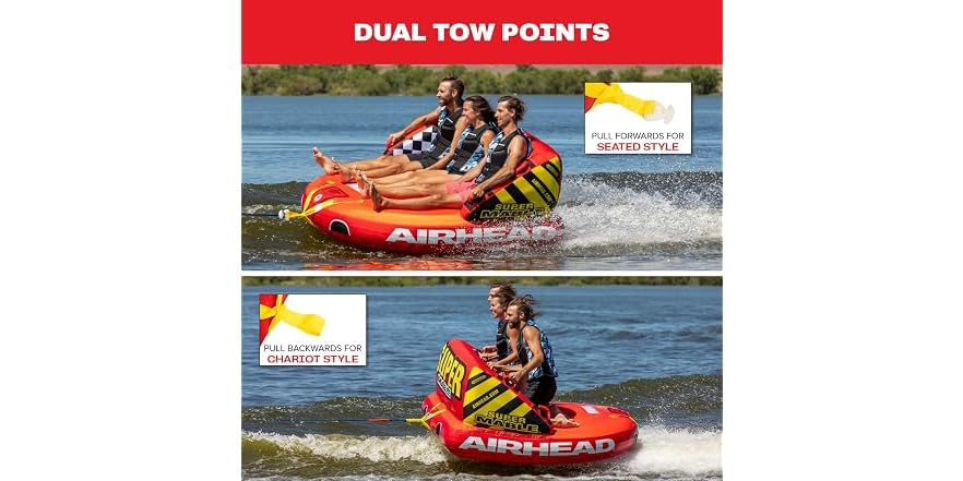 Airhead Mable Tailgate Towable Tube Boating