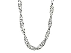 Sterling Silver Singapore Chain