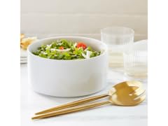 Ar+Cook Glossy Stonware Serving Bowl White