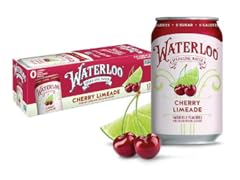 12PK Waterloo Sparkling Water Cherry Limeade